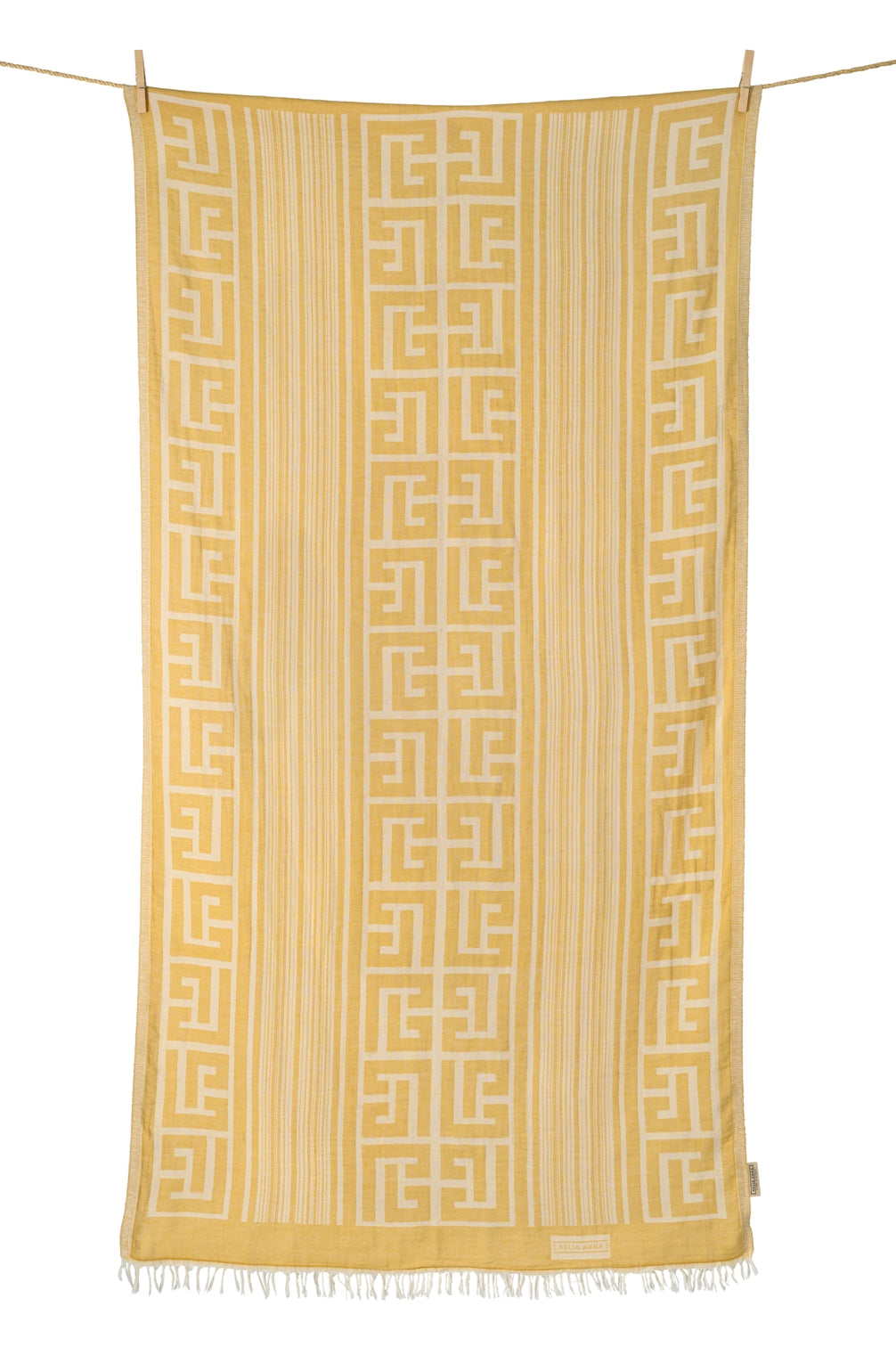 Greek Key Towel